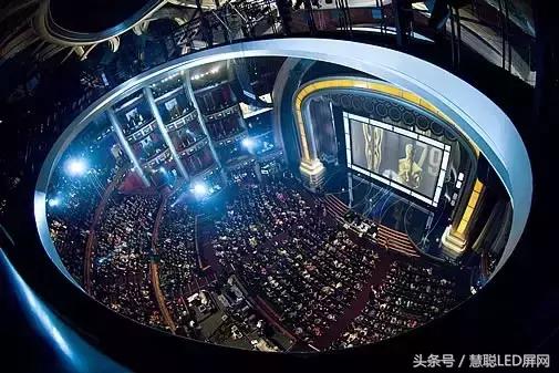 抛开奥斯卡颁奖乌龙事件 在舞台LED屏应用设计上奥斯卡永远是高逼格