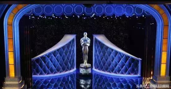 抛开奥斯卡颁奖乌龙事件 在舞台LED屏应用设计上奥斯卡永远是高逼格