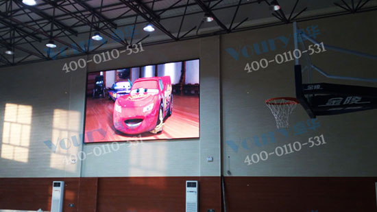 Voury卓华微间距LED显示屏应用于昌邑实验中学 Voury卓华微间距LED显示屏应用于昌邑实验中学