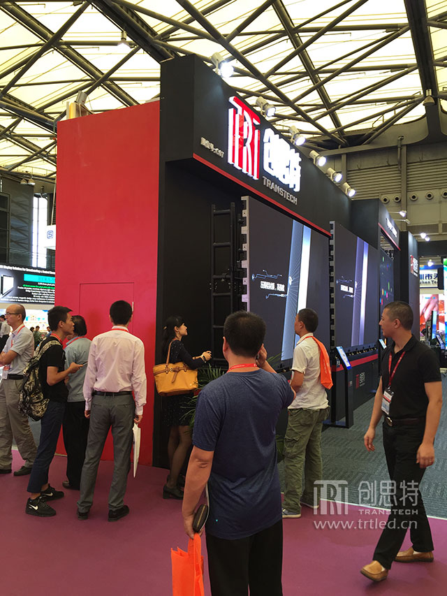 最小间距灯条屏新品首发 创思特“双骄”惊艳上海国际LED展