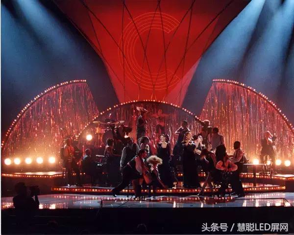 抛开奥斯卡颁奖乌龙事件 在舞台LED屏应用设计上奥斯卡永远是高逼格