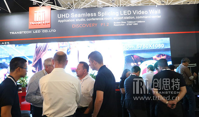 1.2mm小间距屏亮相IBC荷兰广播电视展 创思特Discovery载誉归来