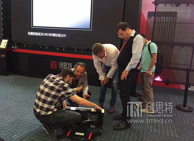 最小间距灯条屏新品首发 创思特“双骄”惊艳上海国际LED展