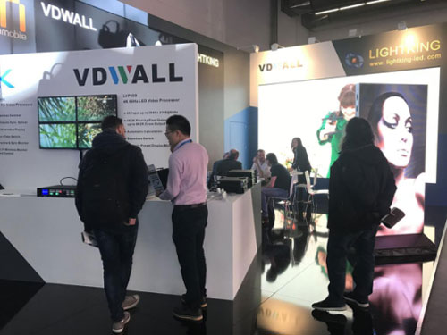 唯奥视讯4K处理器精彩亮相2017法兰克福Prolight + Sound 展