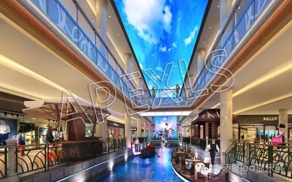 “屏”的就是实力 康硕展LED天幕屏演绎主题梦幻光影世界