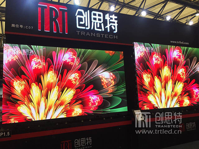 最小间距灯条屏新品首发 创思特“双骄”惊艳上海国际LED展