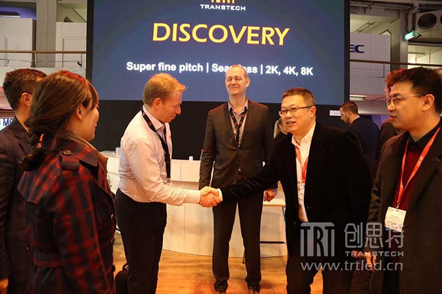 遇见您的视界 创思特携手欧洲音像视频设备商AED GROUP亮相ISE