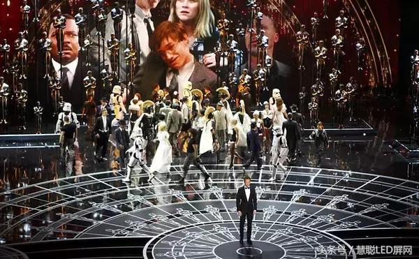 抛开奥斯卡颁奖乌龙事件 在舞台LED屏应用设计上奥斯卡永远是高逼格