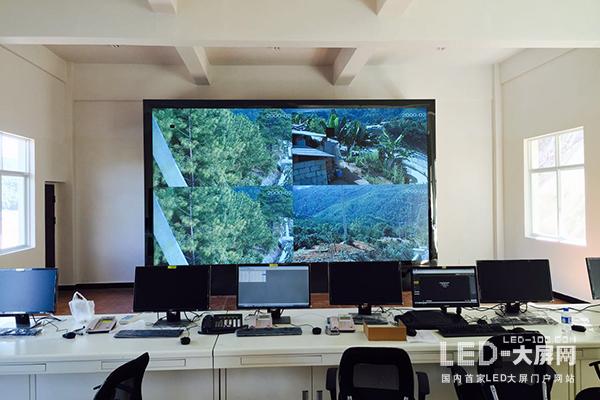 齐普光电小间距落户云南信房水库调度中心