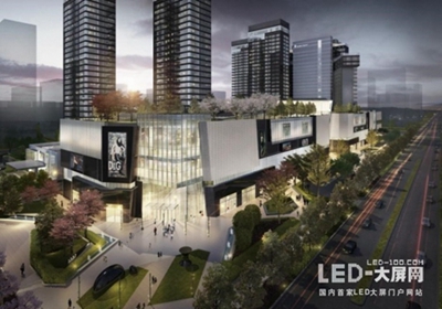 青松旋转屏入驻西安高新中大国际顶级购物中心 青松旋转屏入驻西安高新中大国际顶级购物中心