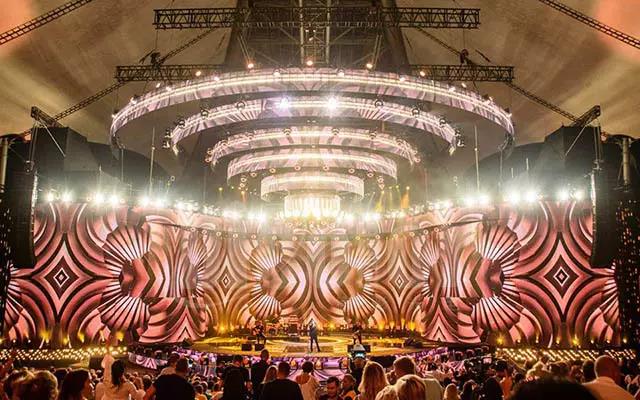 震撼大气！这个舞台的LED屏设计太华丽了！