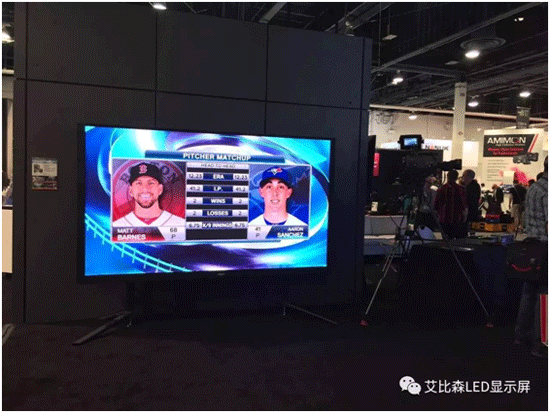 艾比森炫彩大屏 震撼亮相美国NAB Show 艾比森炫彩大屏 震撼亮相美国NAB Show