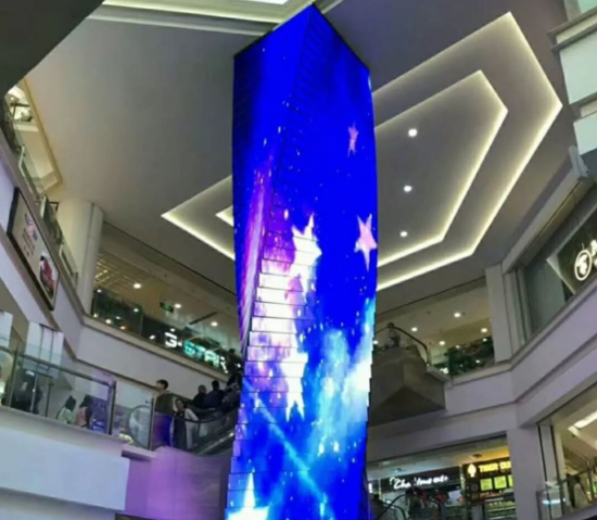 震撼效果绝佳！艾比森打造30米高LED螺旋屏