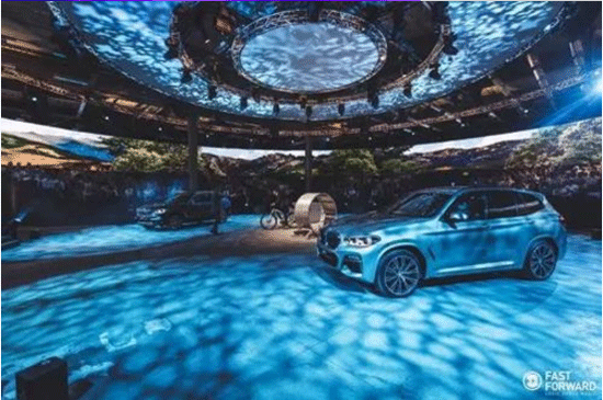 一场壮观的360°表演——宝马新车发布会荣耀上市！