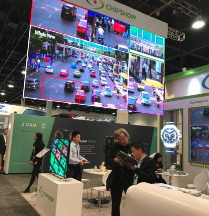 齐普光电亮相美国NAB Show 2017 主打产品分外抢眼