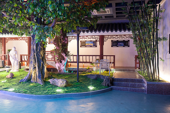 勤上光电展厅景观照明重装升级后全新亮相