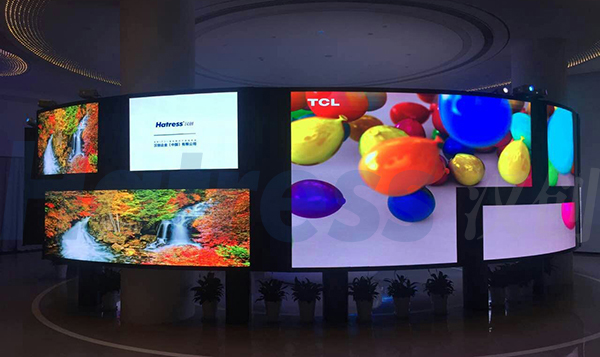 汉创弧形小间距屏点亮浙江海盐六旗山水乐园 汉创弧形小间距屏点亮浙江海盐六旗山水乐园