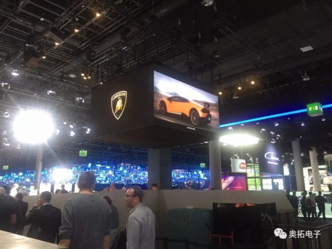 奥拓创意LED显示方案闪耀法兰克福车展 奥拓创意LED显示方案闪耀法兰克福车展