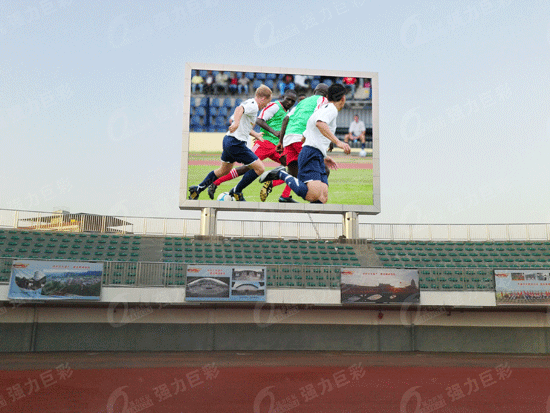扬名海外|强力巨彩320㎡大屏落户印度最大体育场！