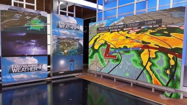 联建小间距LED显示系统点亮捷克PRIMA电视台