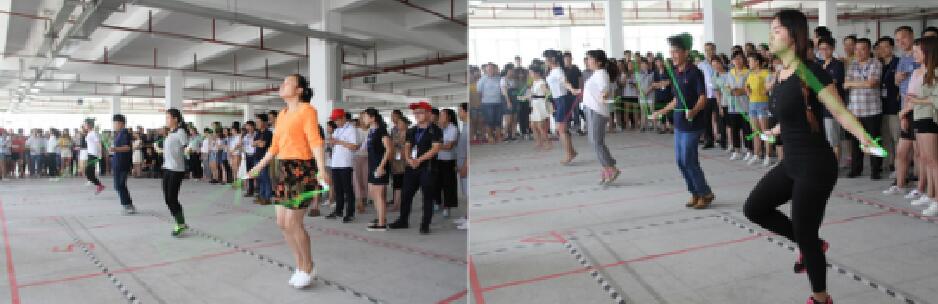 激情六月！强力巨彩员工运动会火热开赛