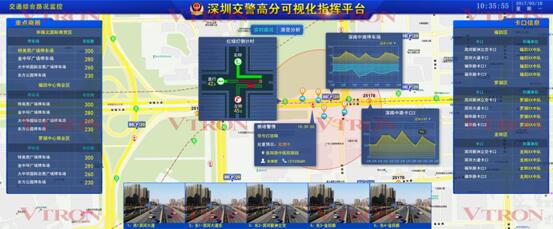 威创建设深圳交警高分可视化指挥平台 登上央视《新闻联播》