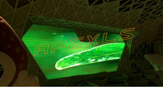 LED异形屏“创意新玩法”——2017年上半年异形屏经典工程