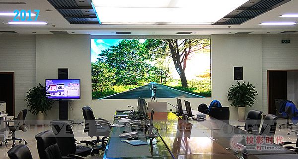 小间距P1.8LED显示屏点亮鄂尔多斯东胜区公安分局！