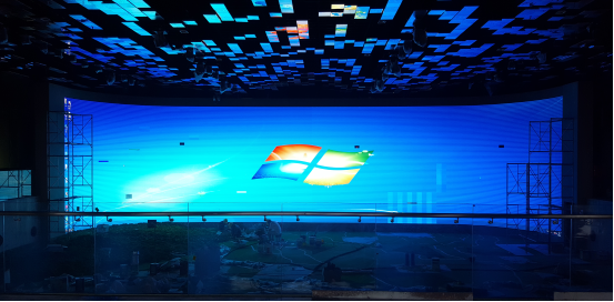 唯奥LVP86XX携手小间距LED屏 演绎保定城市之美！