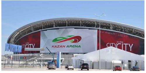 体育产业价值巨大 商机无限！中国LED屏企能否再次横霸俄罗斯？