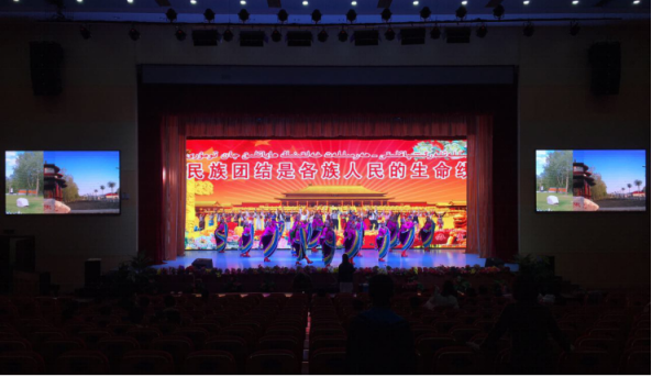 唯奥视讯LVP7000 展现最炫民族风风采！