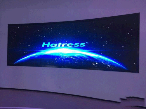 汉创弧形小间距助力浙江海盐六旗山水乐园 实现最佳的显示效果！