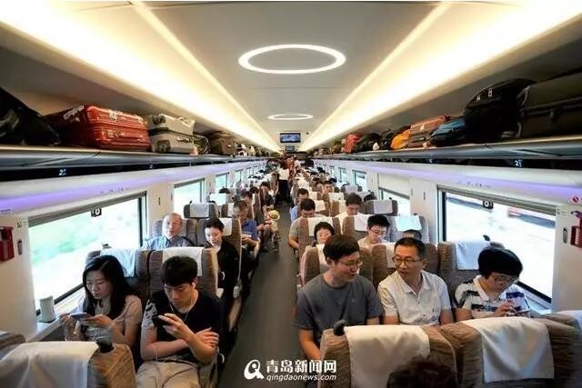 揭秘“复兴号”高铁里的照明设计 人性化理念凸显