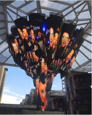 LED创意显示 让我们的城市变得更加多姿多彩！