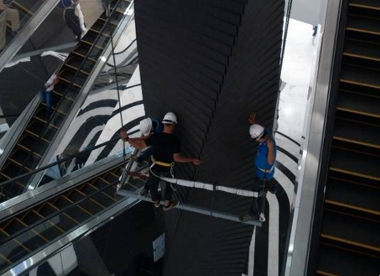 震撼效果绝佳！艾比森打造30米高LED螺旋屏