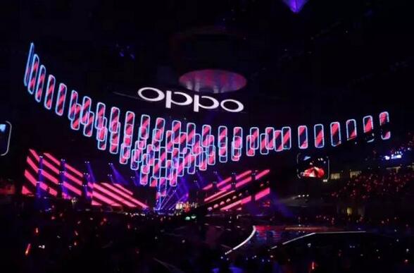 壹品光电 | LED透明屏点燃OPPO年中盛典