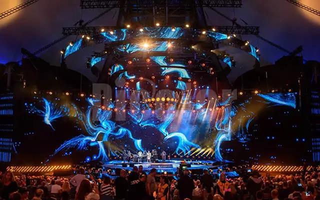 震撼大气！这个舞台的LED屏设计太华丽了！