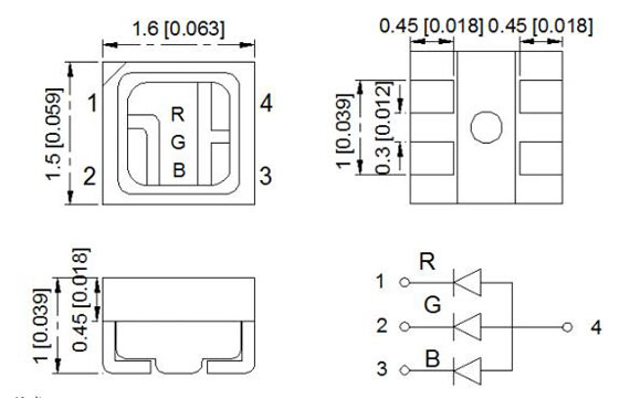 全新高性能封装 户内小间距SMD1515全彩