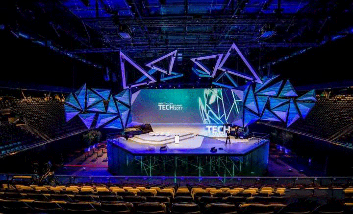 又一波LED舞台效果酷炫至极！简直要亮瞎了！