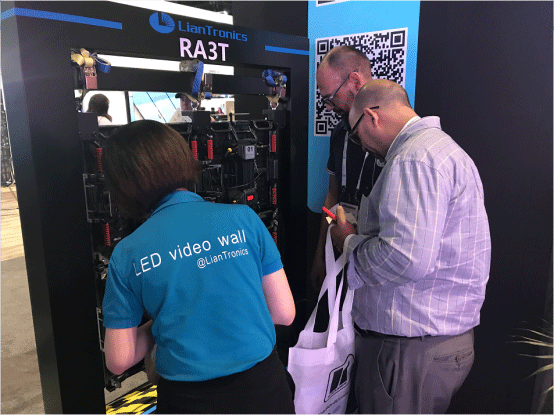 2017美国InfoComm展圆满落幕，联建光电多款新品惊艳全场