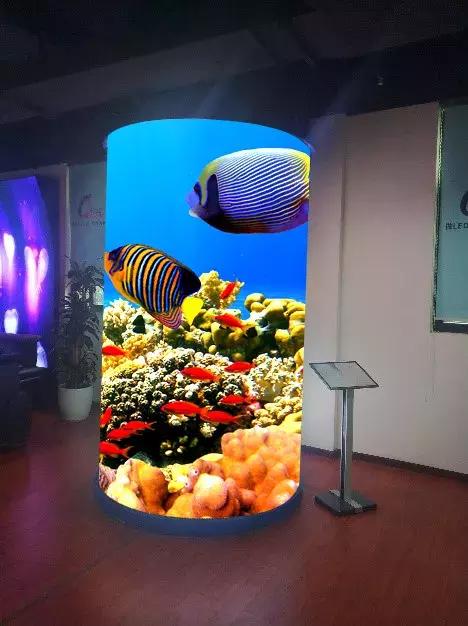 强力巨彩LED显示屏体验中心点燃冬天里的一把火！