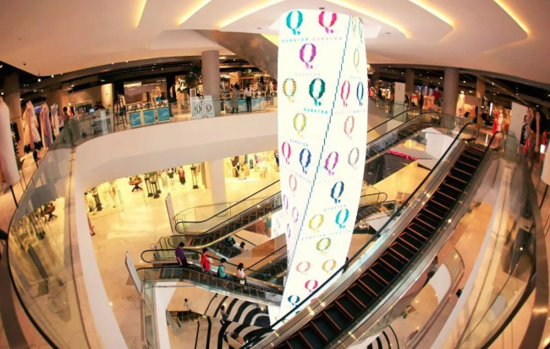 震撼效果绝佳！艾比森打造30米高LED螺旋屏