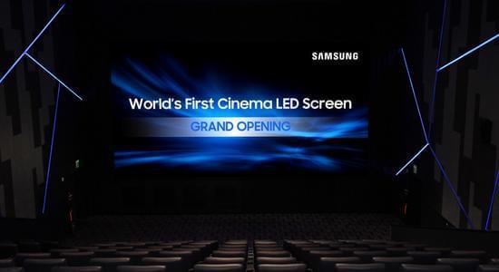 三星高调进军影院 LED屏能否抢食激光市场蛋糕？