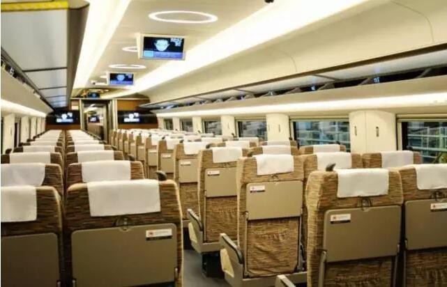 揭秘“复兴号”高铁里的照明设计 人性化理念凸显
