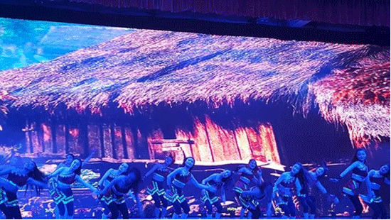 唯奥视讯LVP7000 展现最炫民族风风采！