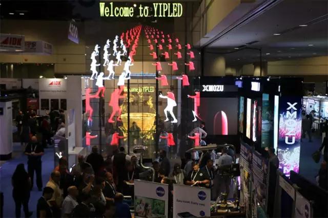 InfoComm USA 2017 | 壹品光电LED透明屏上演视觉盛宴