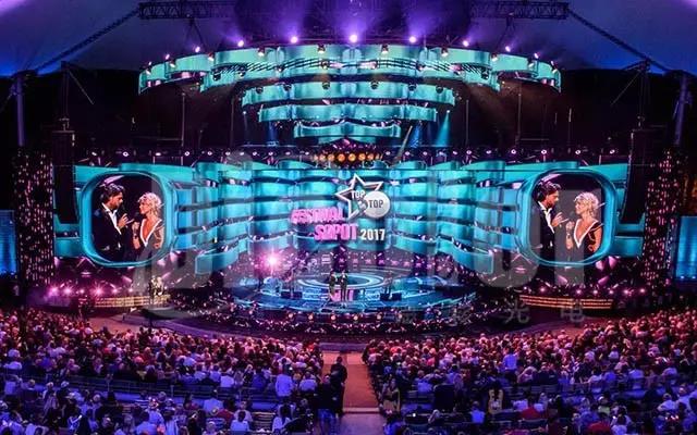 震撼大气！这个舞台的LED屏设计太华丽了！