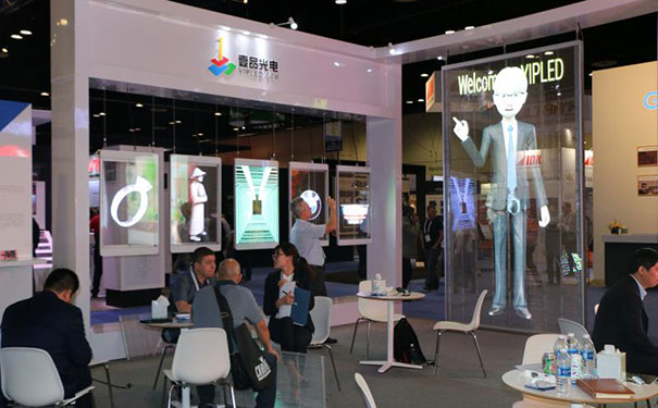 InfoComm USA 2017 | 壹品光电LED透明屏上演视觉盛宴