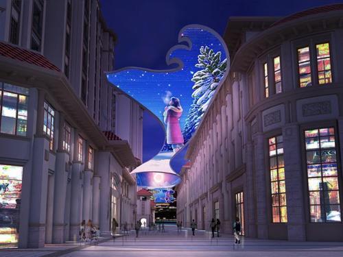 最新LED显示屏案例赏析：天幕屏/透明屏/球场屏……统统都有！