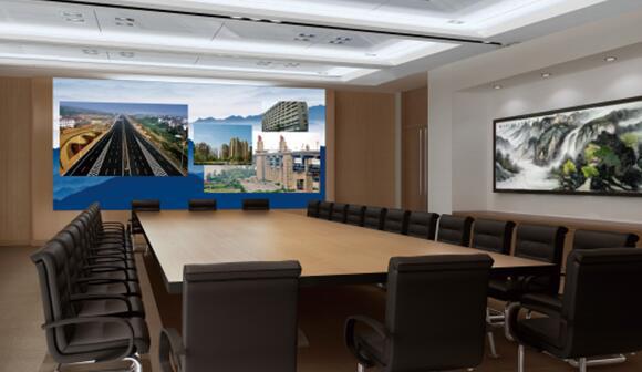 Voury卓华P1.6显示屏 助力潍坊高新区会议中心大屏幕落成！